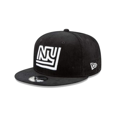 New York Giants Gorra | New Era NFL Corduroy 9fifty Snapback Cap Mexico - Negros